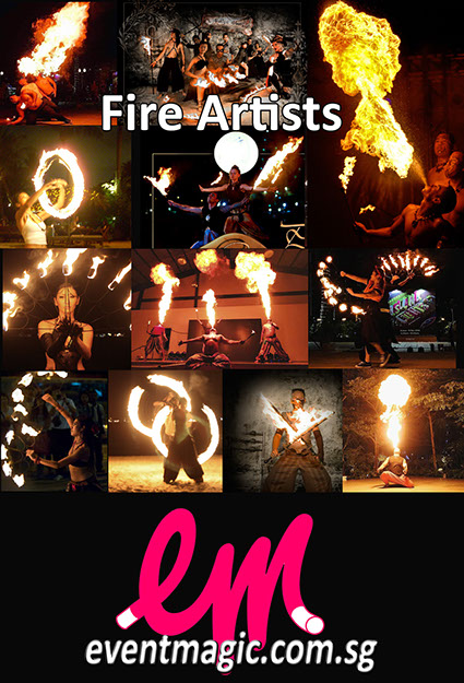 Fire Performers for hire, Fire Art Singapore, Fire Eating, Fire Breathing for hire Singapore, Fire Spinning Singapore, Entertainment for hire, e